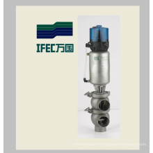 Vanne à commande pneumatique en acier inoxydable (IFEC-PR100002)